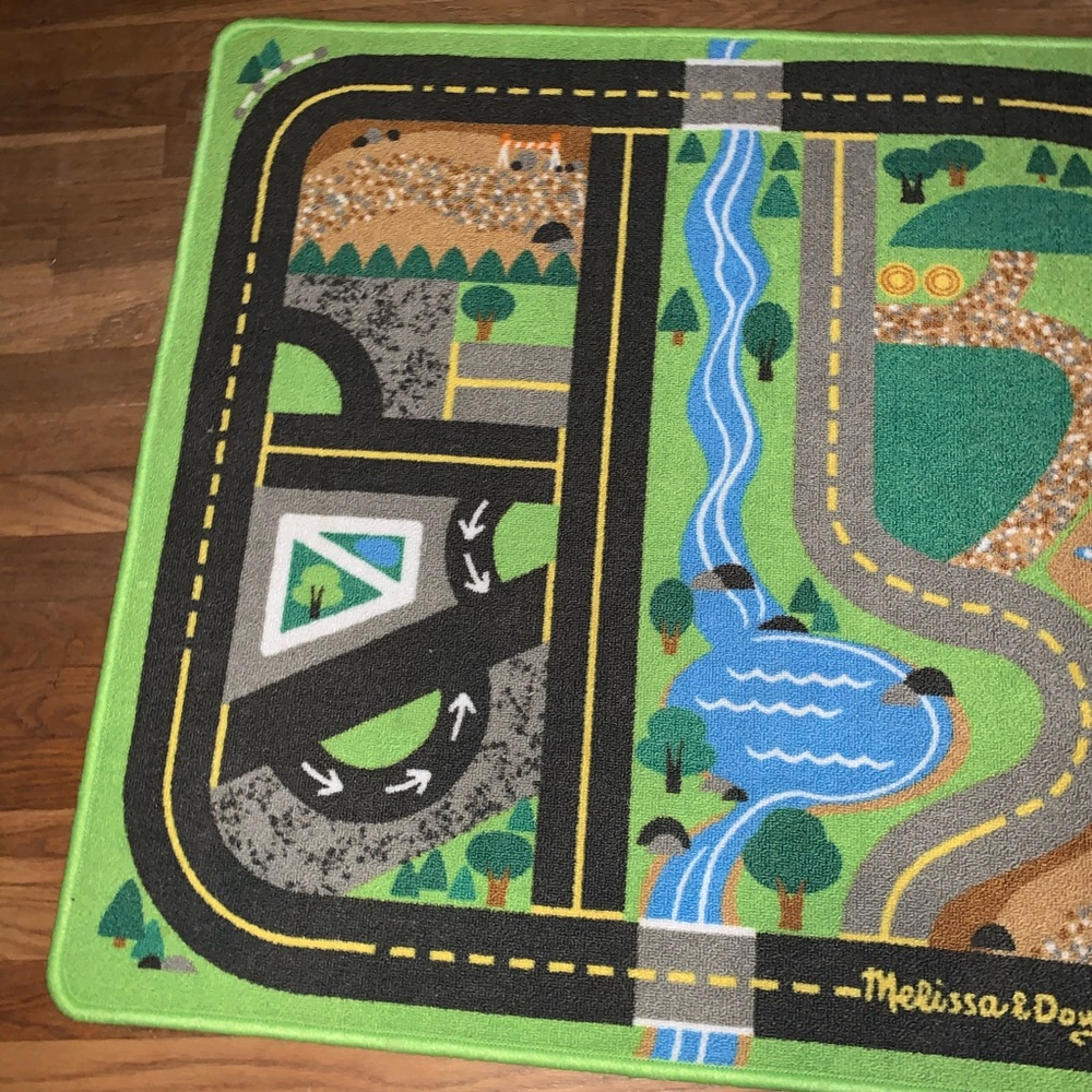 Melissa and Doug Race Car rug - Picture 3 of 4